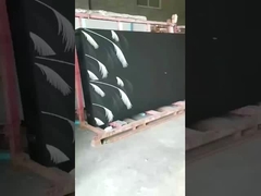 vidro gelado cinzento