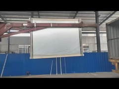 Carregamento de vidro em contentores