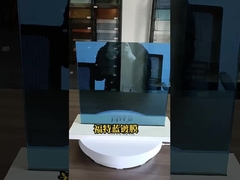 Vidro refletor Ford azul