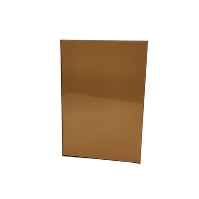 10 mm Prata azul transparente de vidro flutuante refletor Tintado Laminado Temperado