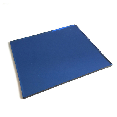 5mm 6mm Verde claro transparente vidro flutuante tintado reflector para janela