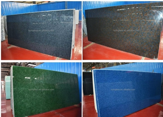 Europa EN572 Padrão de autenticação Vidro de jade Alta reflectância Padrões diversos de 8,0%